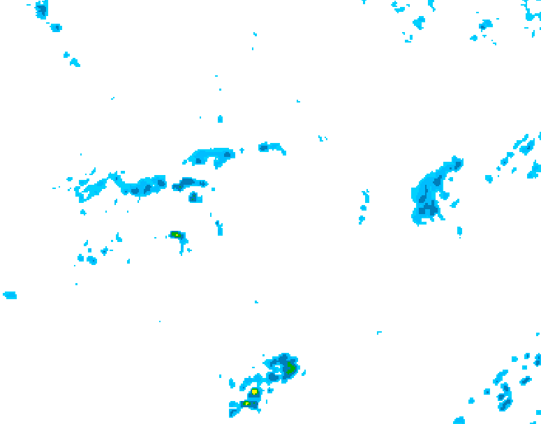 GDPS precipitation 162 hour forecast chart for Canada based on 2026/05/30 1200Z data