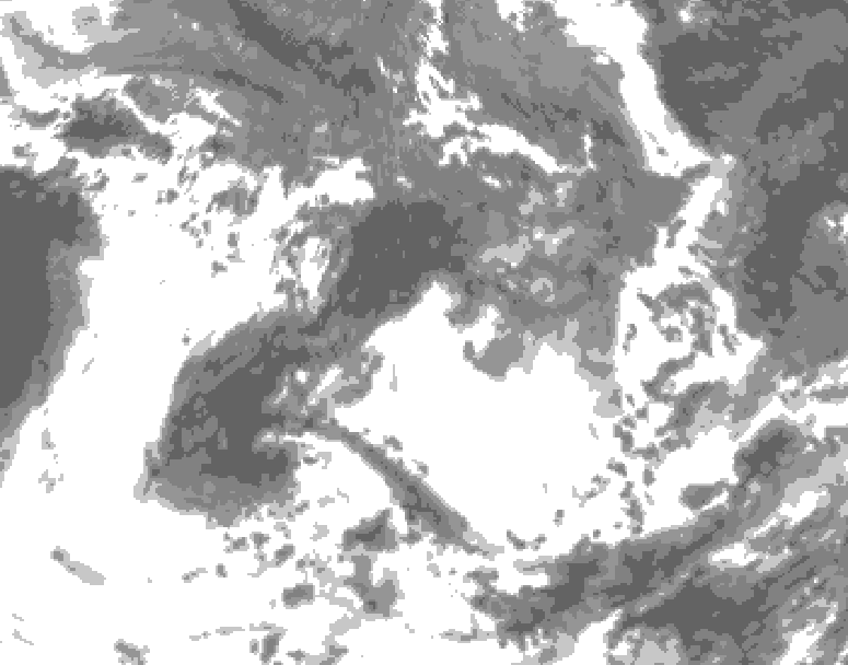 GDPS total cloud 060 hour forecast chart for Canada based on 2026/05/30 1200Z data