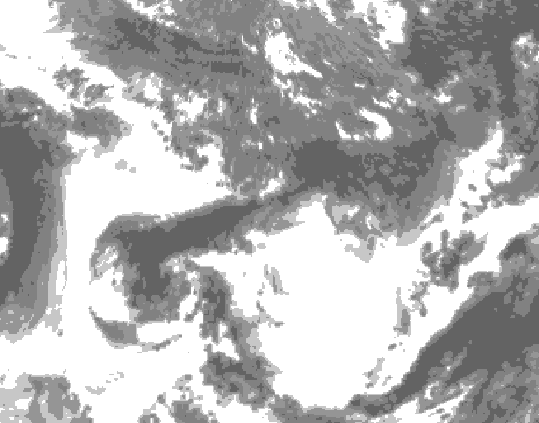GDPS total cloud 078 hour forecast chart for Canada based on 2026/05/30 1200Z data
