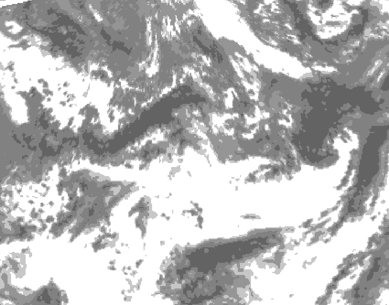 GDPS total cloud 174 hour forecast chart for Canada based on 2026/05/30 1200Z data