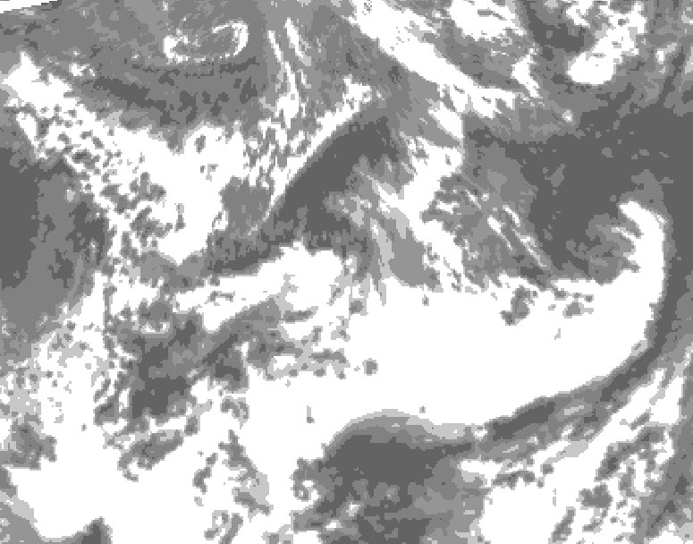 GDPS total cloud 186 hour forecast chart for Canada based on 2026/05/30 1200Z data