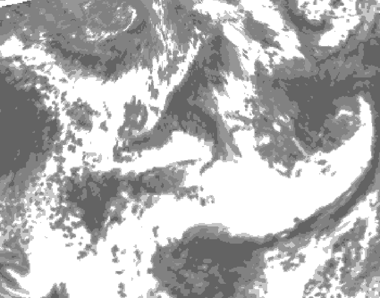 GDPS total cloud 192 hour forecast chart for Canada based on 2026/05/30 1200Z data