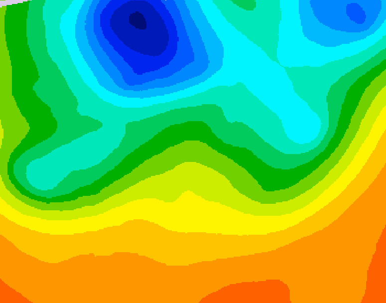 GDPS 500 millibar geopotential height 144 hour forecast chart for Canada based on 2026/05/31 0000Z data