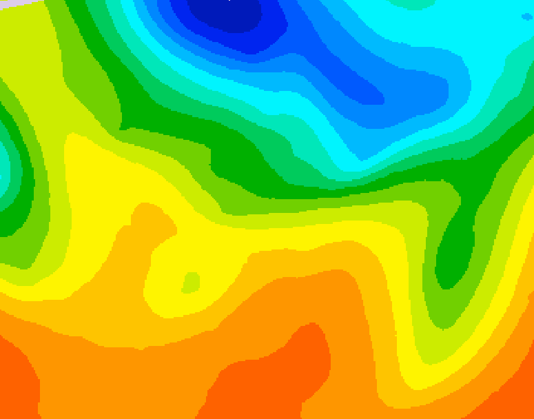GDPS 500 millibar geopotential height 066 hour forecast chart for Canada based on 2026/05/31 1200Z data
