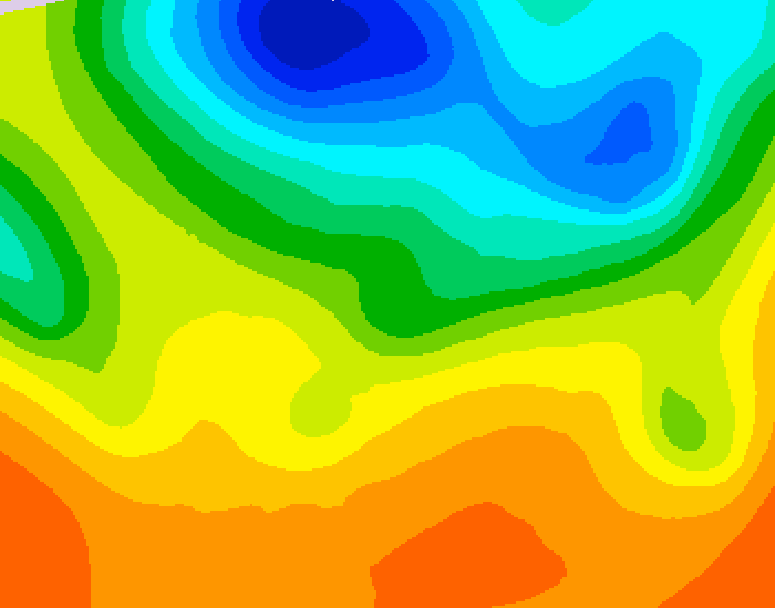 GDPS 500 millibar geopotential height 084 hour forecast chart for Canada based on 2026/05/31 1200Z data