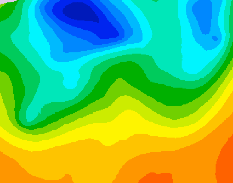 GDPS 500 millibar geopotential height 144 hour forecast chart for Canada based on 2026/05/31 1200Z data