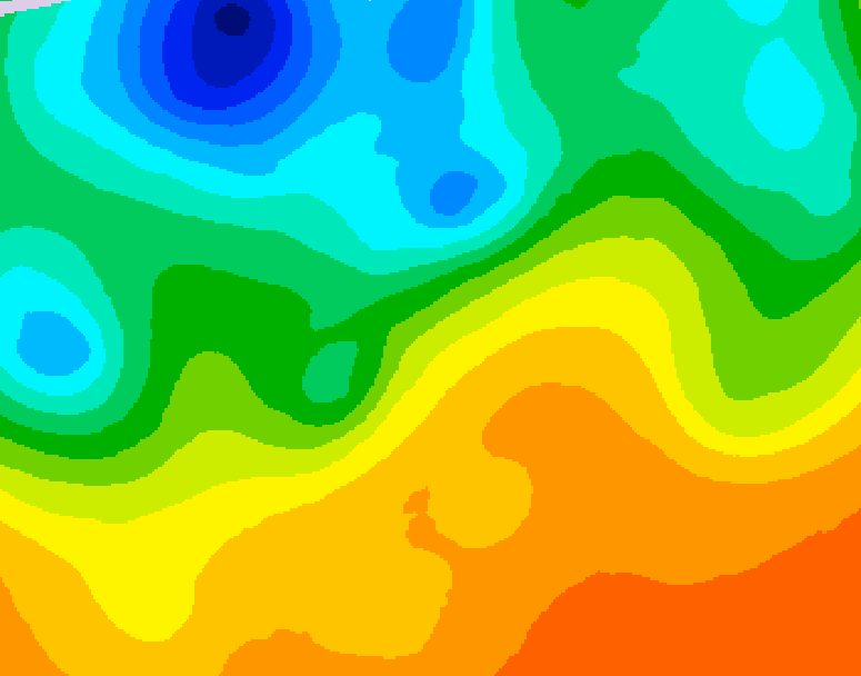 GDPS 500 millibar geopotential height 192 hour forecast chart for Canada based on 2026/05/31 1200Z data