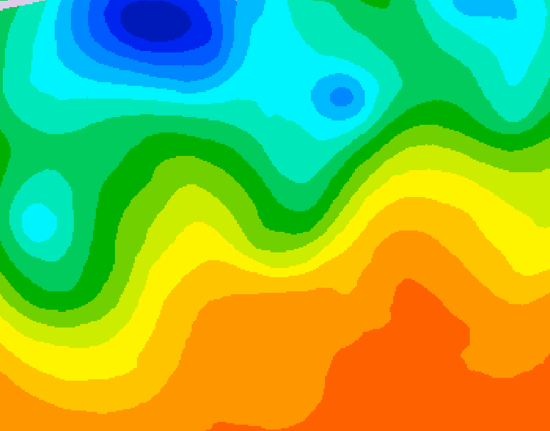 GDPS 500 millibar geopotential height 216 hour forecast chart for Canada based on 2026/05/31 1200Z data