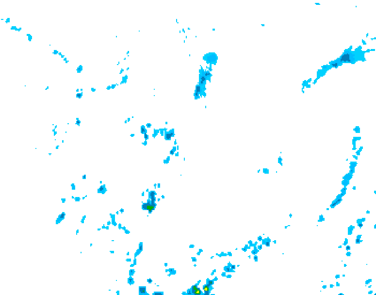 GDPS precipitation 168 hour forecast chart for Canada based on 2026/05/31 0000Z data
