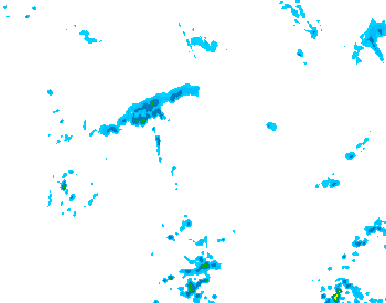 GDPS precipitation 144 hour forecast chart for Canada based on 2026/05/31 1200Z data