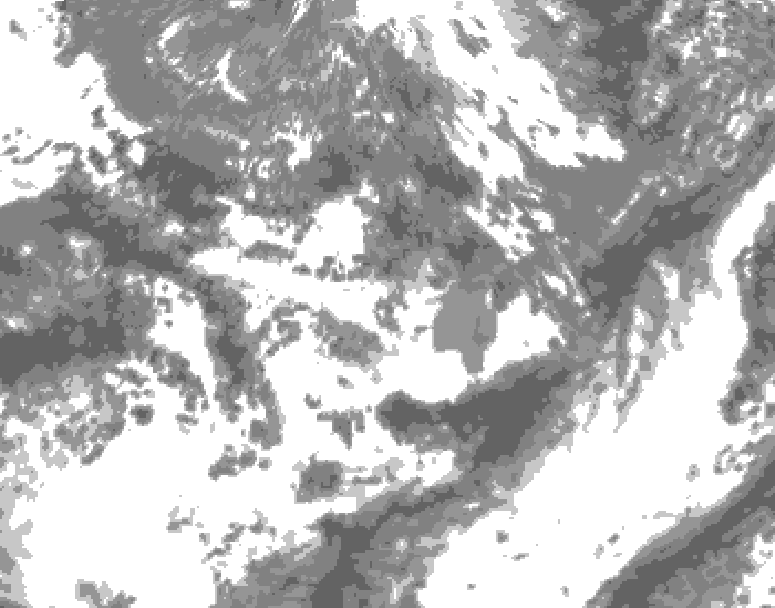 GDPS total cloud 114 hour forecast chart for Canada based on 2026/05/31 1200Z data