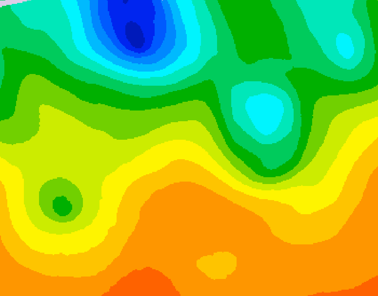 GDPS 500 millibar geopotential height 228 hour forecast chart for Canada based on 2026/06/01 1200Z data