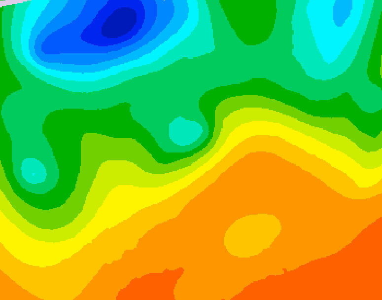 GDPS 500 millibar geopotential height 168 hour forecast chart for Canada based on 2026/06/02 0000Z data