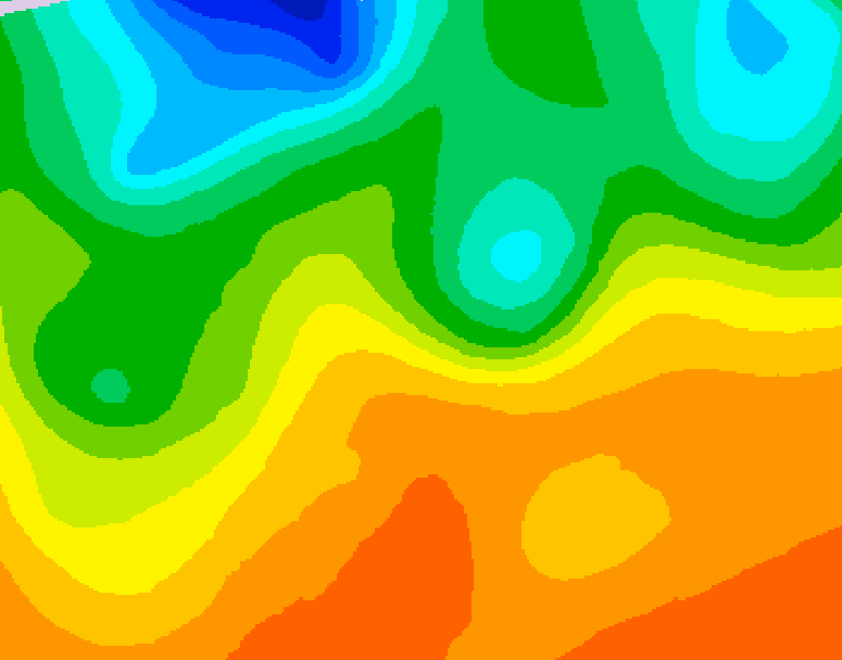 GDPS 500 millibar geopotential height 192 hour forecast chart for Canada based on 2026/06/02 0000Z data