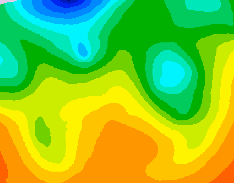 GDPS 500 millibar geopotential height 228 hour forecast chart for Canada based on 2026/06/02 0000Z data