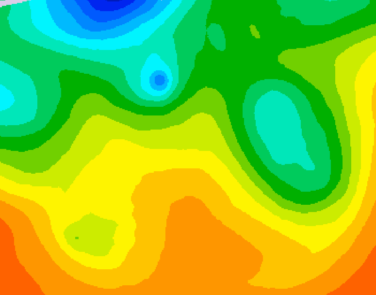 GDPS 500 millibar geopotential height 240 hour forecast chart for Canada based on 2026/06/02 0000Z data