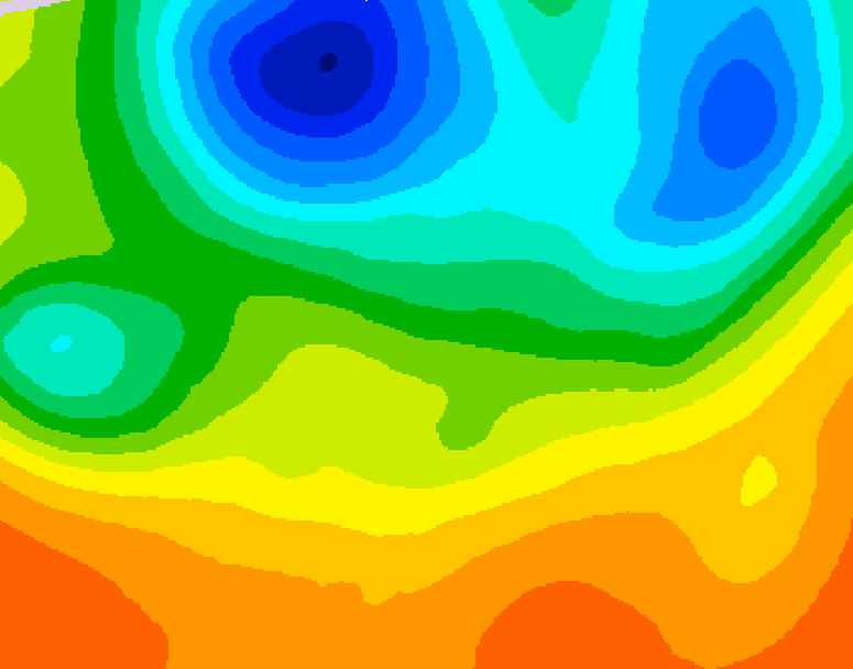 GDPS 500 millibar geopotential height 066 hour forecast chart for Canada based on 2026/06/02 1200Z data