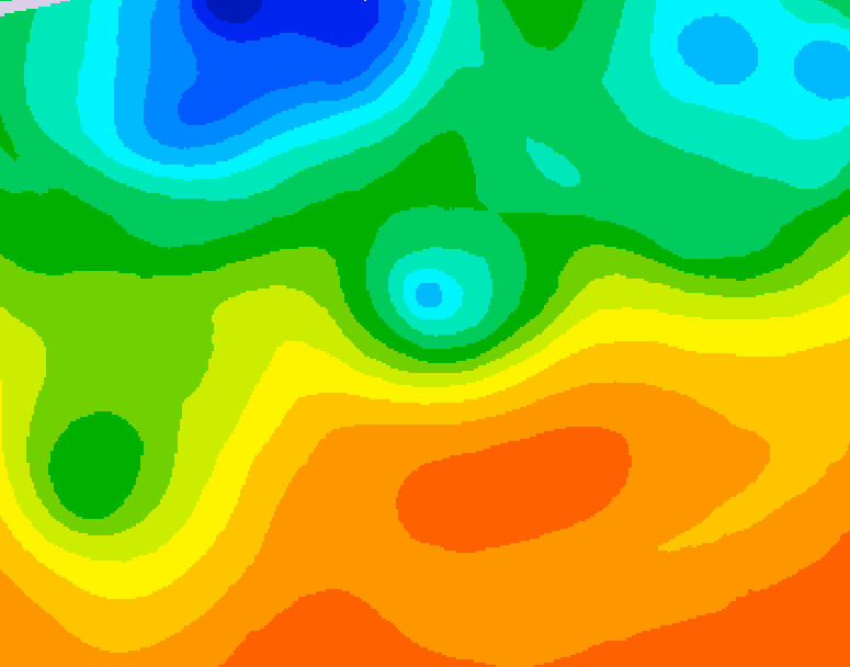 GDPS 500 millibar geopotential height 174 hour forecast chart for Canada based on 2026/06/02 1200Z data