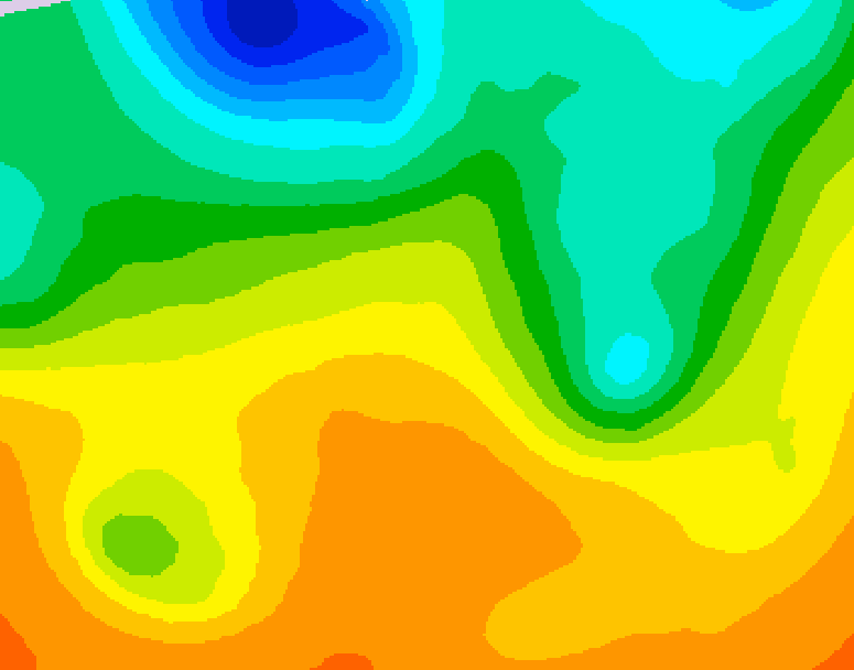 GDPS 500 millibar geopotential height 210 hour forecast chart for Canada based on 2026/06/02 1200Z data