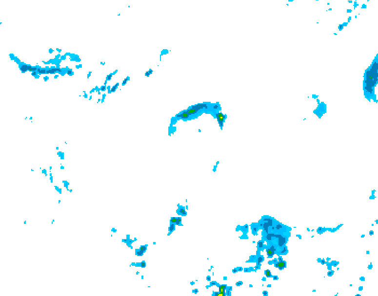 GDPS precipitation 168 hour forecast chart for Canada based on 2026/06/02 0000Z data