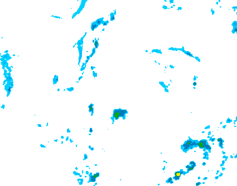 GDPS precipitation 216 hour forecast chart for Canada based on 2026/06/02 0000Z data