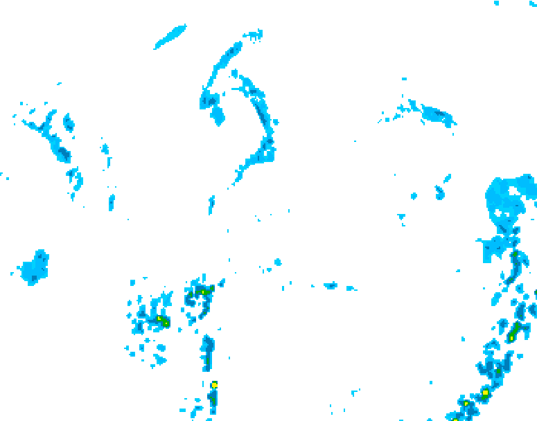 GDPS precipitation 240 hour forecast chart for Canada based on 2026/06/02 0000Z data