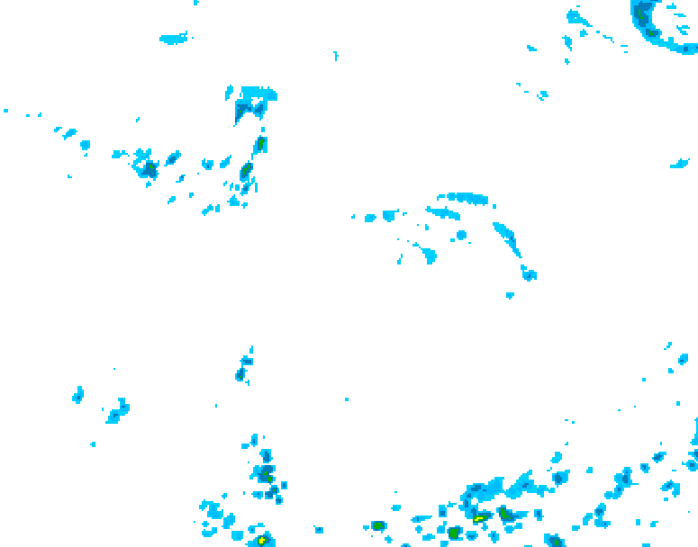 GDPS precipitation 180 hour forecast chart for Canada based on 2026/06/02 1200Z data