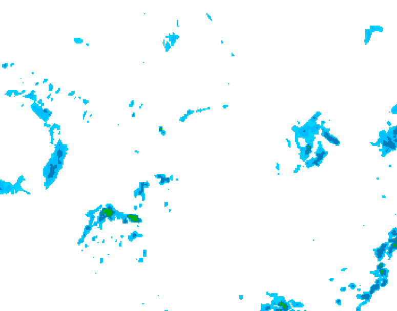 GDPS precipitation 228 hour forecast chart for Canada based on 2026/06/02 1200Z data