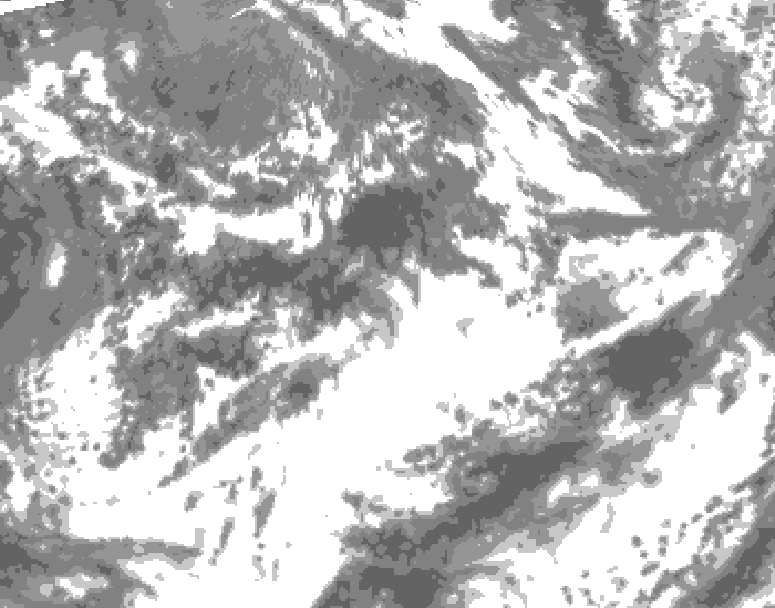 GDPS total cloud 102 hour forecast chart for Canada based on 2026/06/02 1200Z data