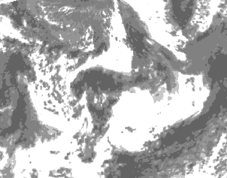 GDPS total cloud 138 hour forecast chart for Canada based on 2026/06/02 1200Z data