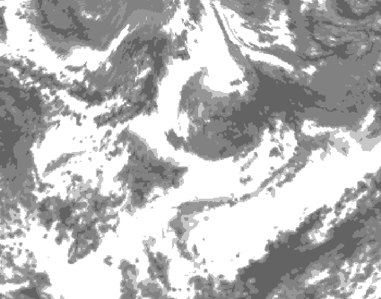 GDPS total cloud 186 hour forecast chart for Canada based on 2026/06/02 1200Z data