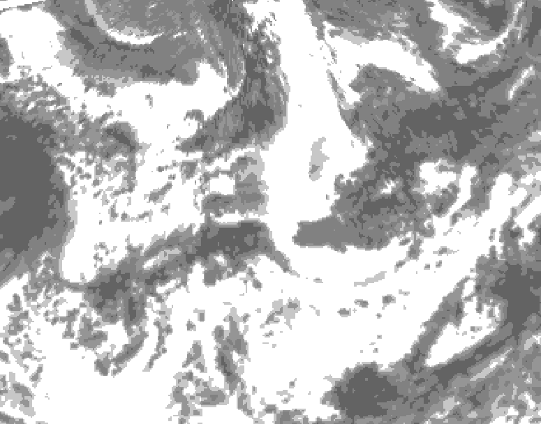 GDPS total cloud 204 hour forecast chart for Canada based on 2026/06/02 1200Z data
