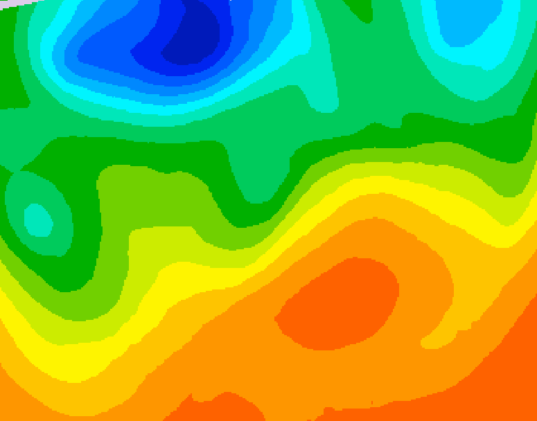 GDPS 500 millibar geopotential height 144 hour forecast chart for Canada based on 2026/06/03 0000Z data