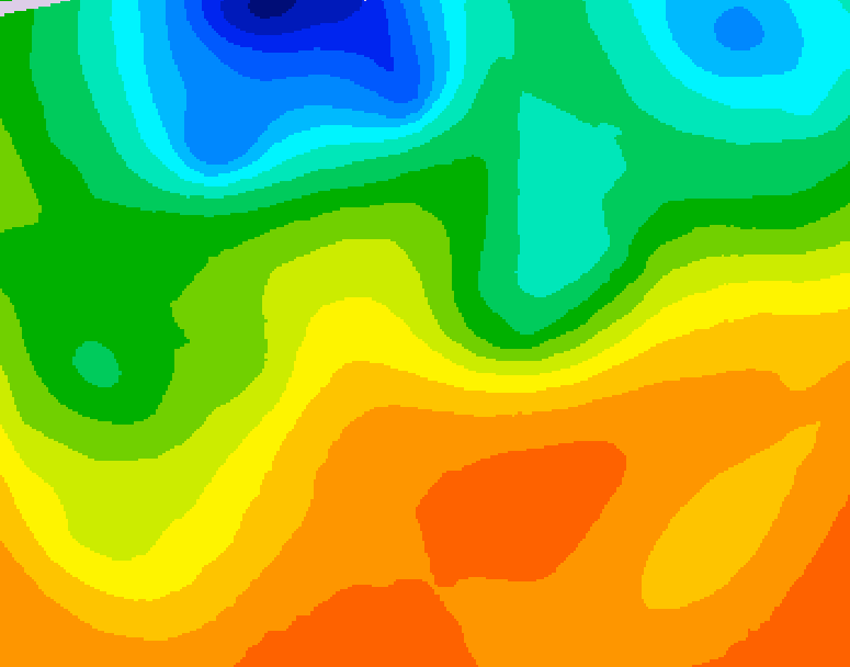GDPS 500 millibar geopotential height 168 hour forecast chart for Canada based on 2026/06/03 0000Z data