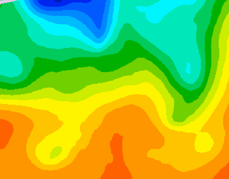 GDPS 500 millibar geopotential height 204 hour forecast chart for Canada based on 2026/06/03 1200Z data
