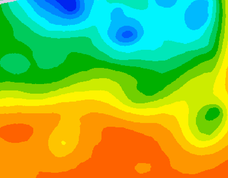 GDPS 500 millibar geopotential height 240 hour forecast chart for Canada based on 2026/06/03 1200Z data