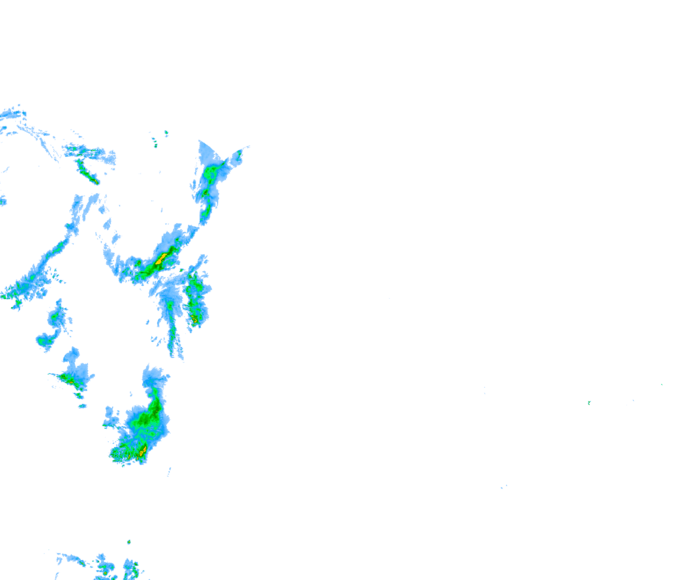 Weather radar data valid at 2026/06/03 12:36 UTC