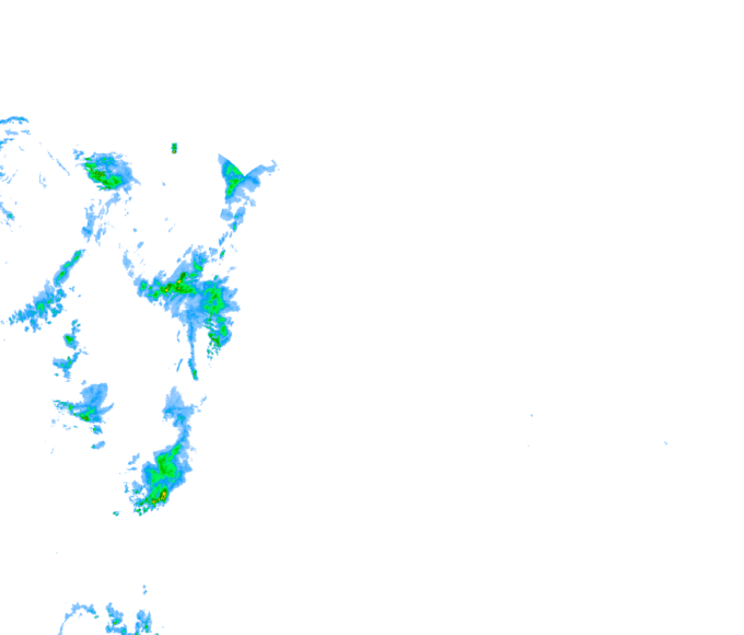 Weather radar data valid at 2026/06/03 13:24 UTC