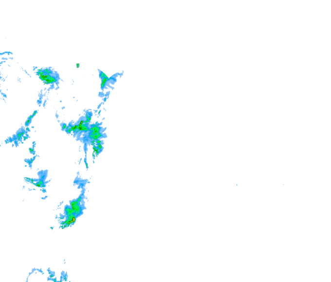Weather radar data valid at 2026/06/03 13:30 UTC