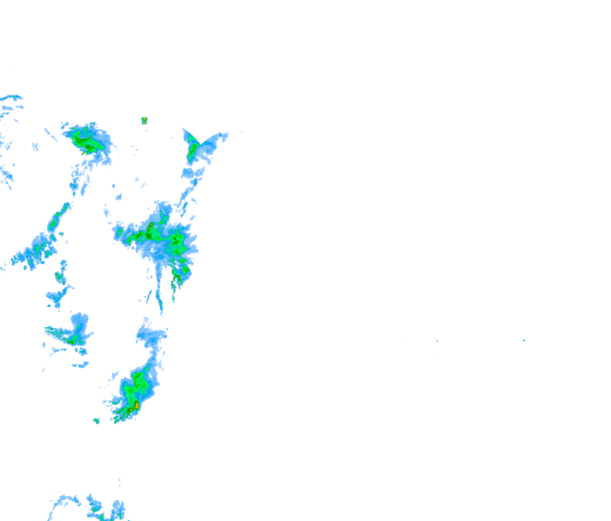 Weather radar data valid at 2026/06/03 13:36 UTC