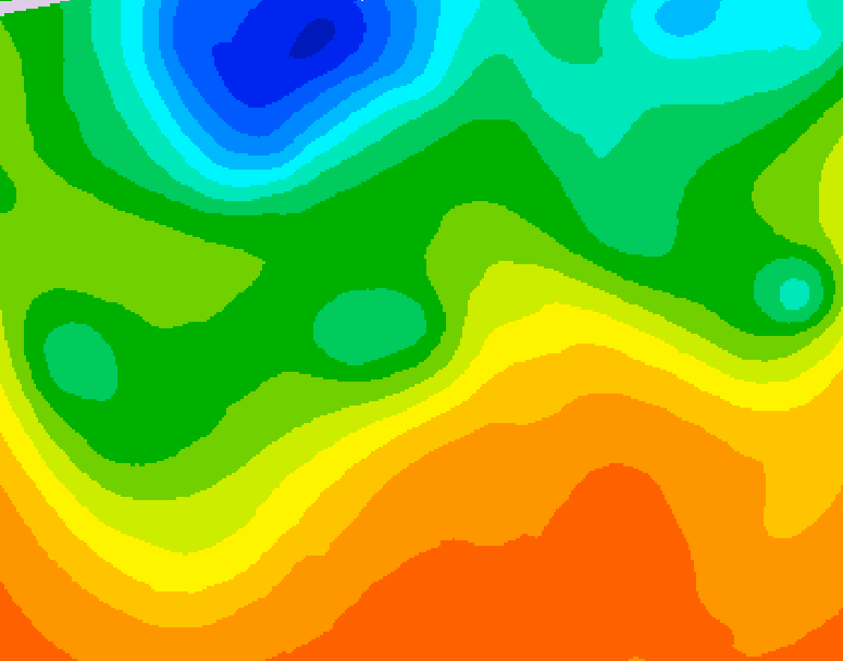 GDPS 500 millibar geopotential height 144 hour forecast chart for Canada based on 2026/06/04 0000Z data