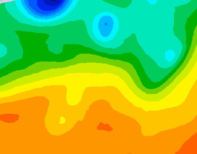 GDPS 500 millibar geopotential height 228 hour forecast chart for Canada based on 2026/06/04 0000Z data