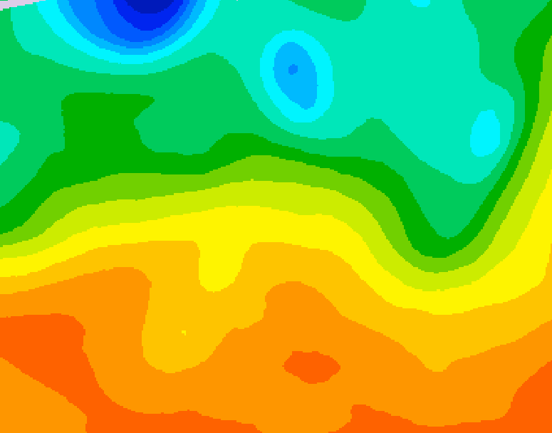 GDPS 500 millibar geopotential height 234 hour forecast chart for Canada based on 2026/06/04 0000Z data
