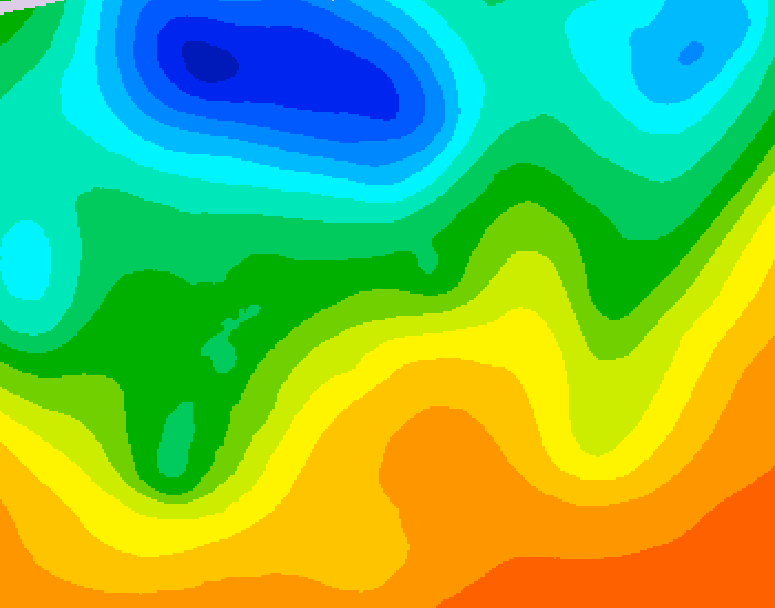 GDPS 500 millibar geopotential height 078 hour forecast chart for Canada based on 2026/06/04 1200Z data