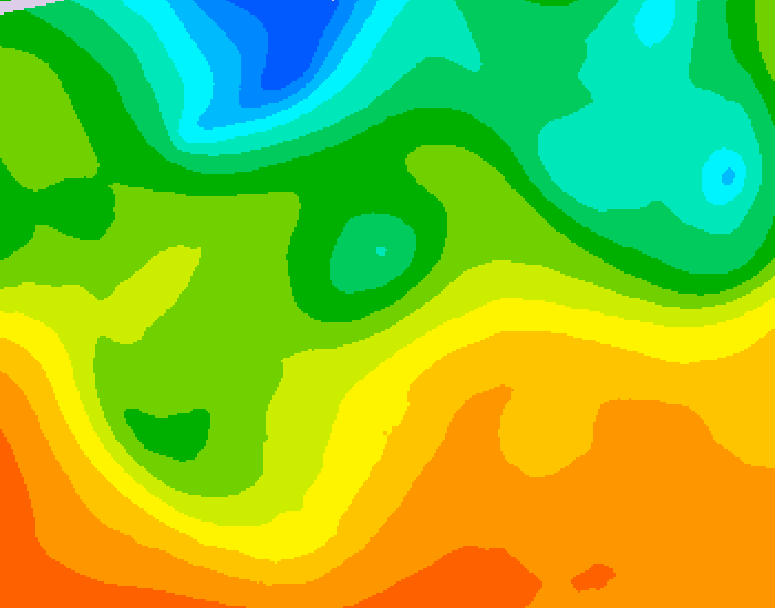 GDPS 500 millibar geopotential height 162 hour forecast chart for Canada based on 2026/06/04 1200Z data