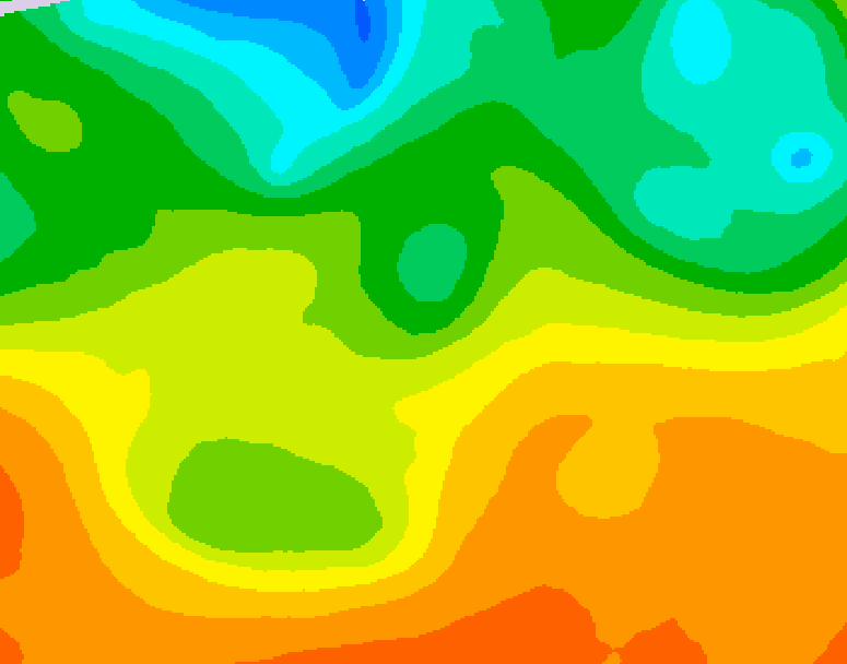 GDPS 500 millibar geopotential height 174 hour forecast chart for Canada based on 2026/06/04 1200Z data