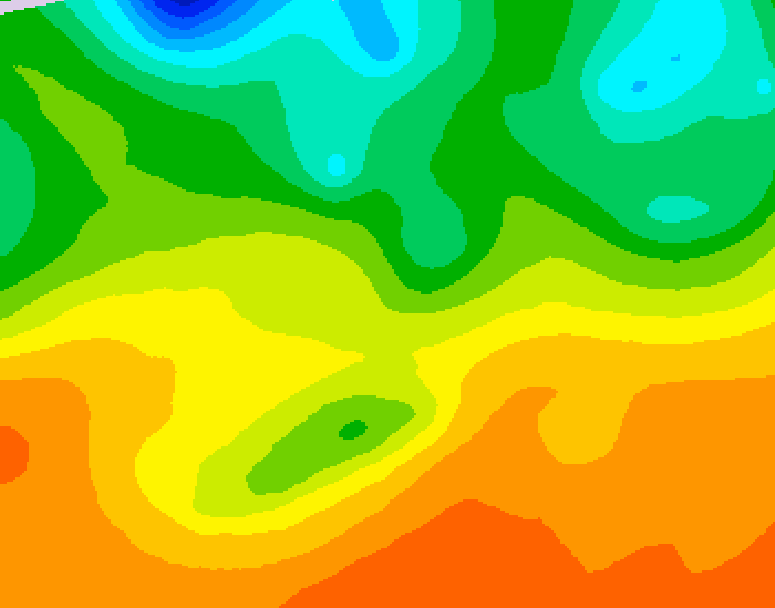 GDPS 500 millibar geopotential height 192 hour forecast chart for Canada based on 2026/06/04 1200Z data