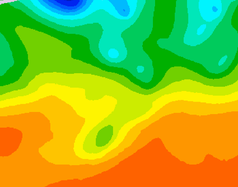 GDPS 500 millibar geopotential height 204 hour forecast chart for Canada based on 2026/06/04 1200Z data