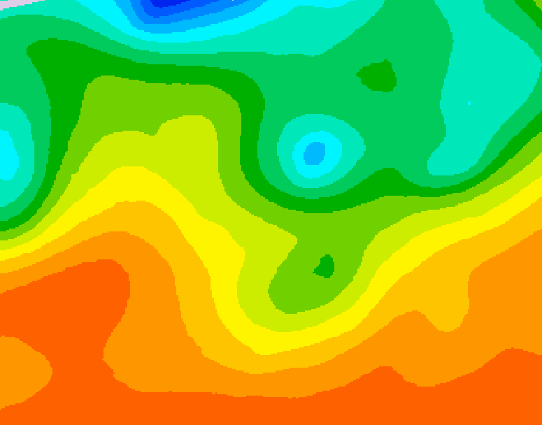 GDPS 500 millibar geopotential height 240 hour forecast chart for Canada based on 2026/06/04 1200Z data