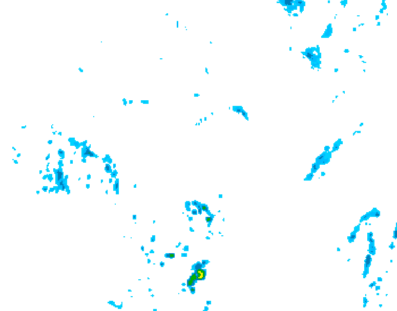 GDPS precipitation 024 hour forecast chart for Canada based on 2026/06/04 0000Z data